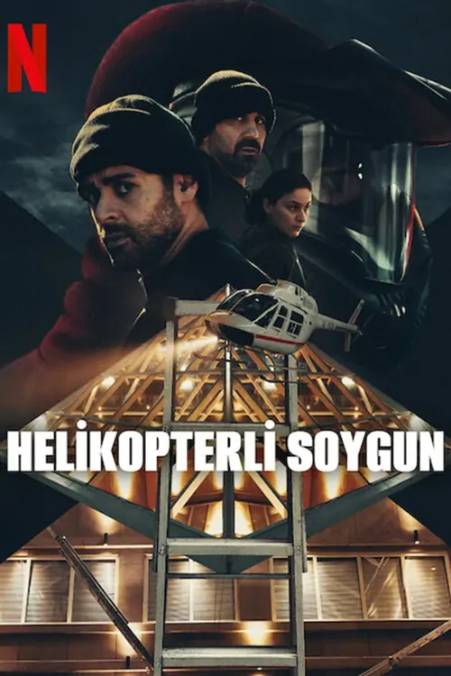 Helikopterli Soygun afişi